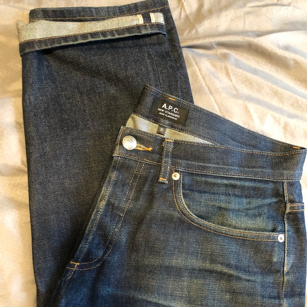 Men’s APC New Standard Denim jeans